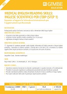 Medical English reading skills: inglese scientifico per l'EBP (Step 1)