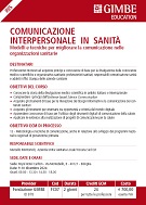 Comunicazione interpersonale in sanità