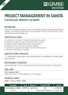 Project management in sanità