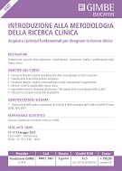 Introduzione alla metodologia della ricerca clinica - FAD