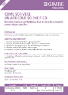 Come scrivere un articolo scientifico