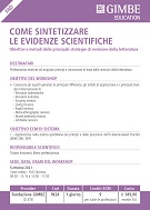 Come sintetizzare le evidenze scientifiche