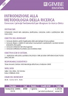 Introduzione alla metodologia della ricerca